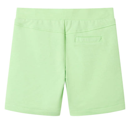 Kids' Shorts Fluo Green 116