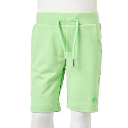 Kids' Shorts Fluo Green 116