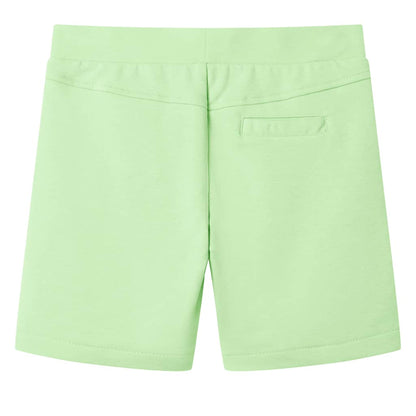 Kids' Shorts Fluo Green 128