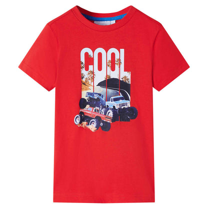 Kids' T-shirt Red 92