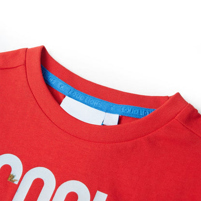 Kids' T-shirt Red 92