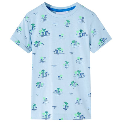 Kids' T-shirt Light Blue 128