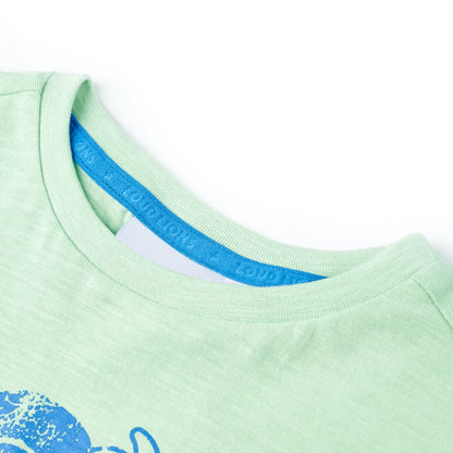 Kids' T-shirt Light Green 128