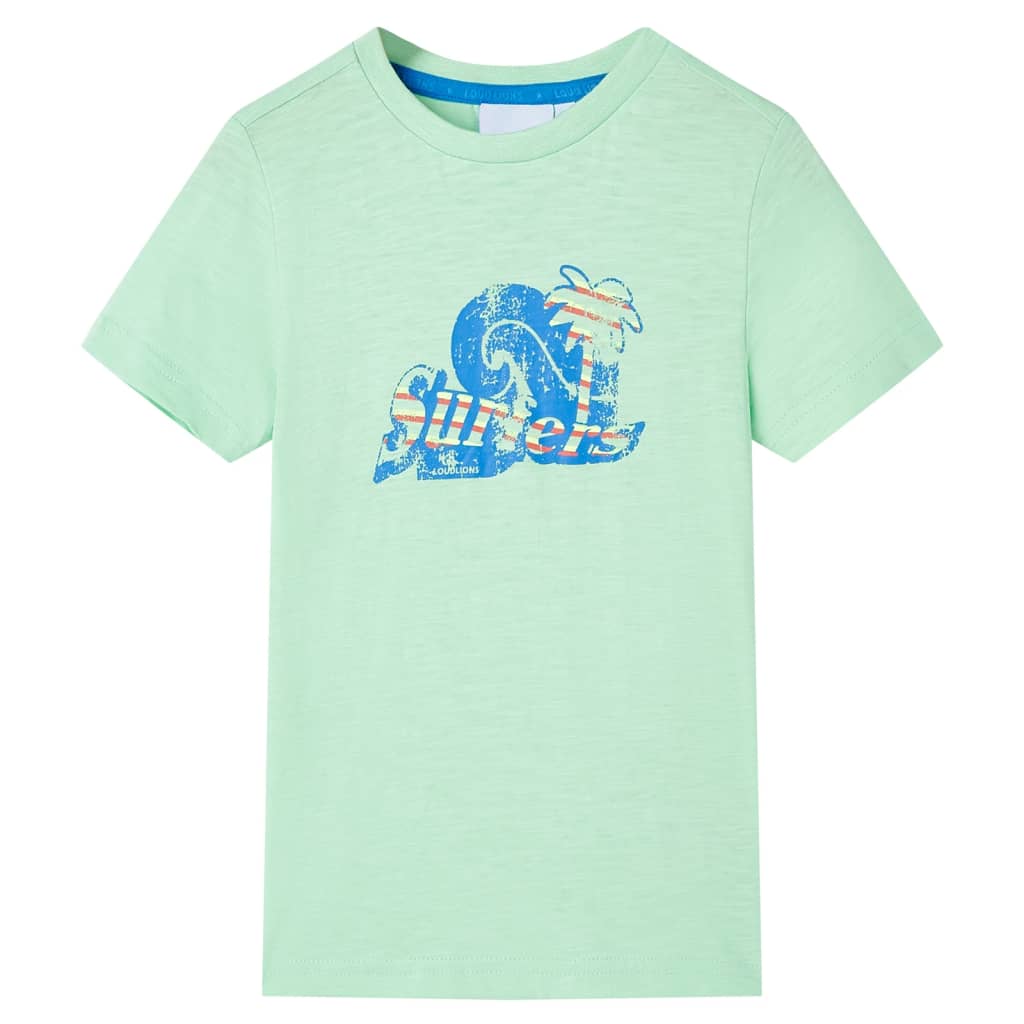 Kids' T-shirt Light Green 140