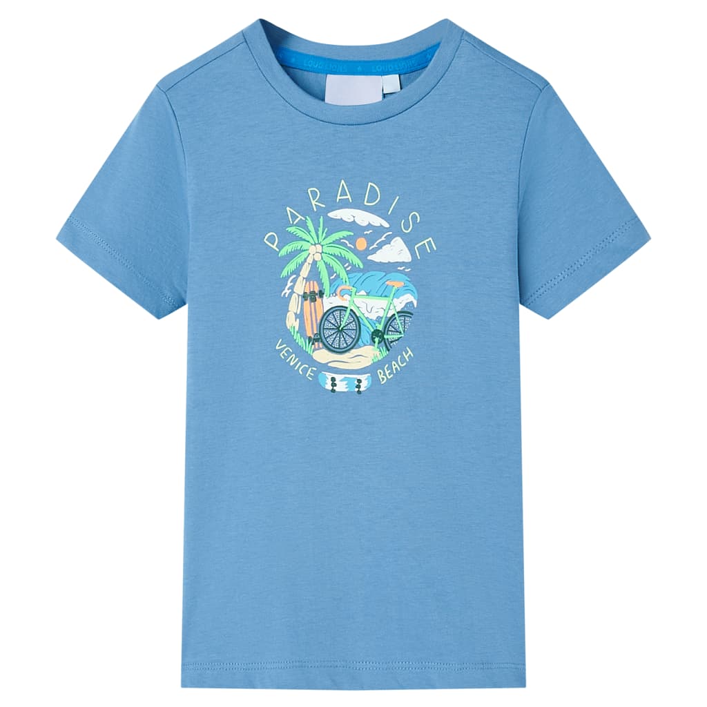 Kids' T-shirt Medium Blue 92