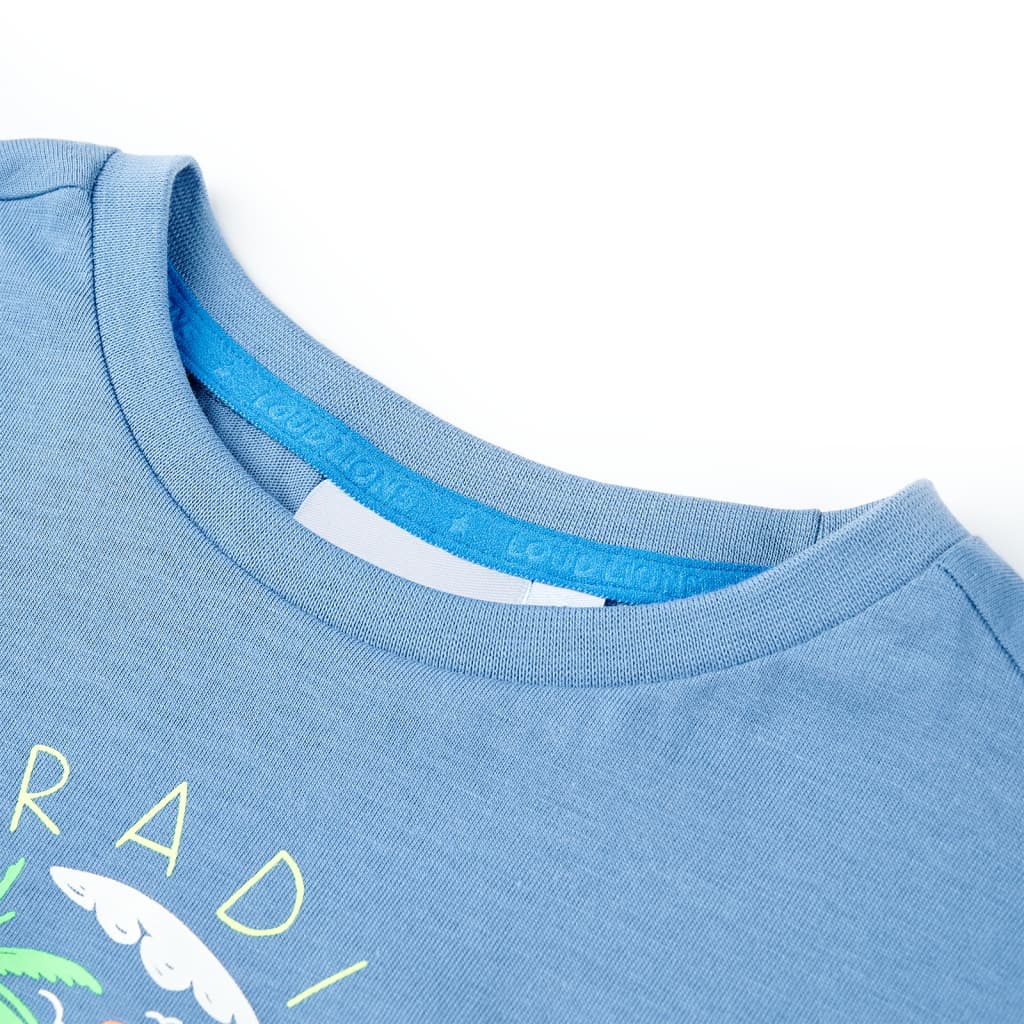 Kids' T-shirt Medium Blue 104