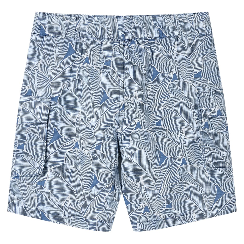 Kids' Shorts with Drawstring Dark Blue 92