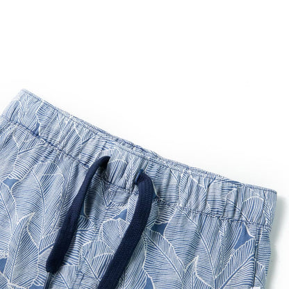 Kids' Shorts with Drawstring Dark Blue 92