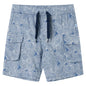 Kids' Shorts with Drawstring Dark Blue 104