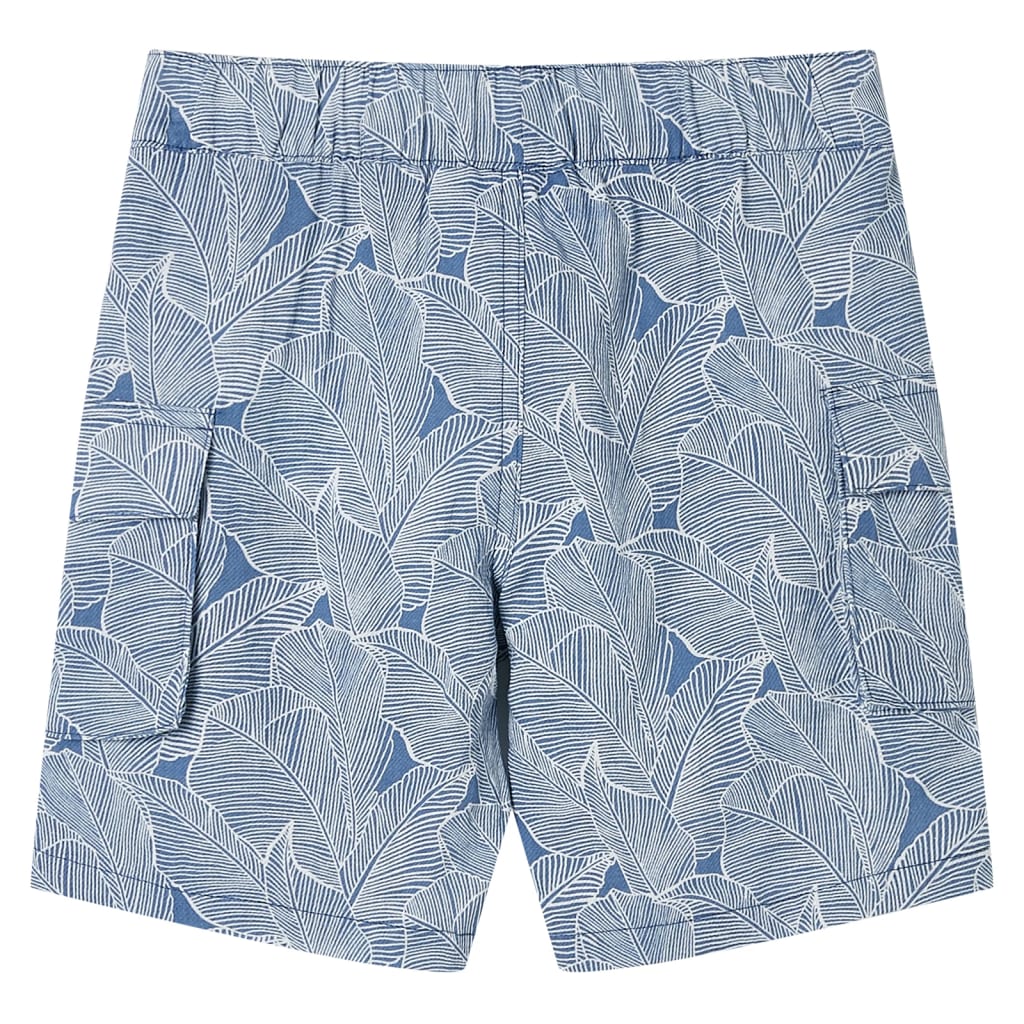 Kids' Shorts with Drawstring Dark Blue 104