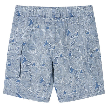 Kids' Shorts with Drawstring Dark Blue 116