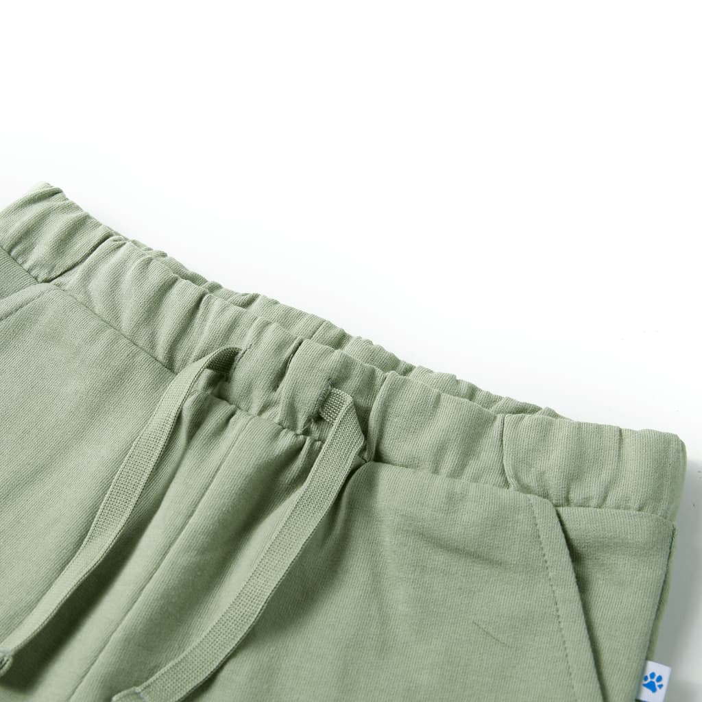 Kids' Shorts with Drawstring Light Khaki 92