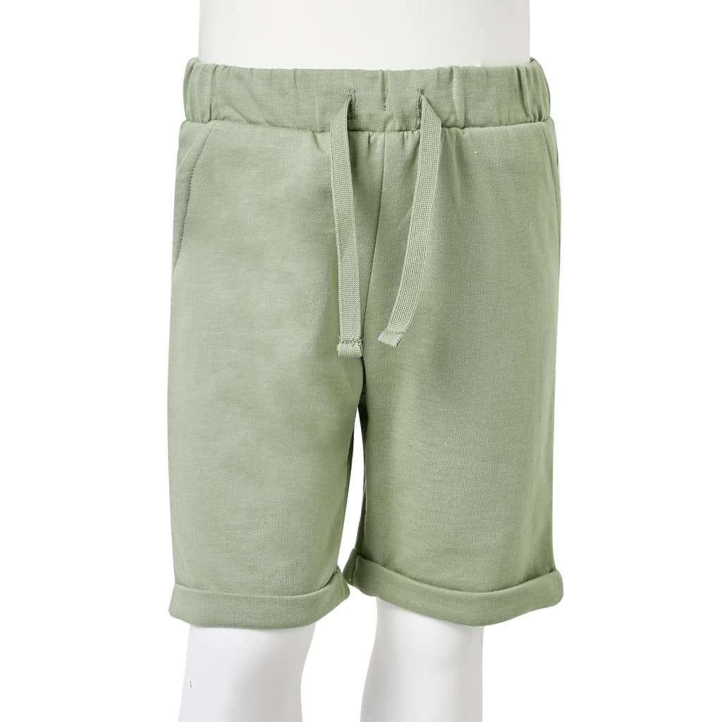 Kids' Shorts with Drawstring Light Khaki 92