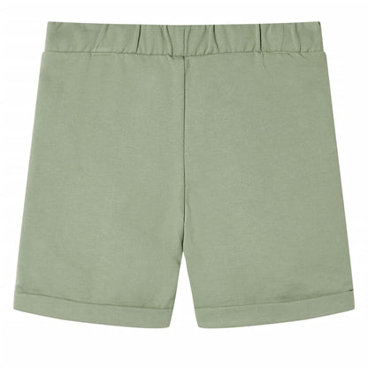 Kids' Shorts with Drawstring Light Khaki 104