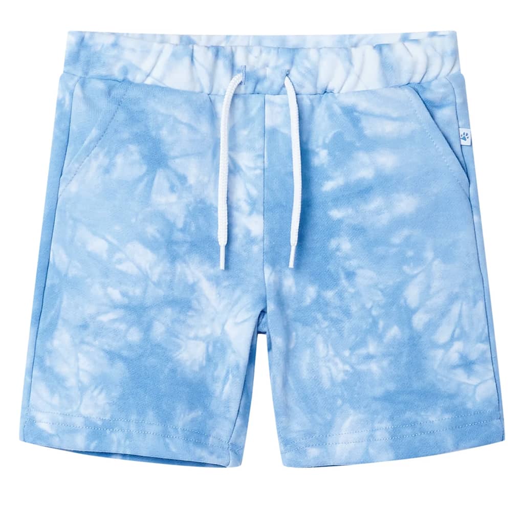 Kids' Shorts with Drawstring Soft Blue 104