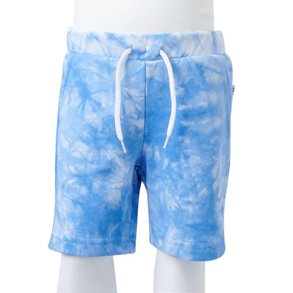 Kids' Shorts with Drawstring Soft Blue 104