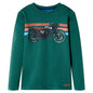 Kids' T-shirt with Long Sleeves Green 104