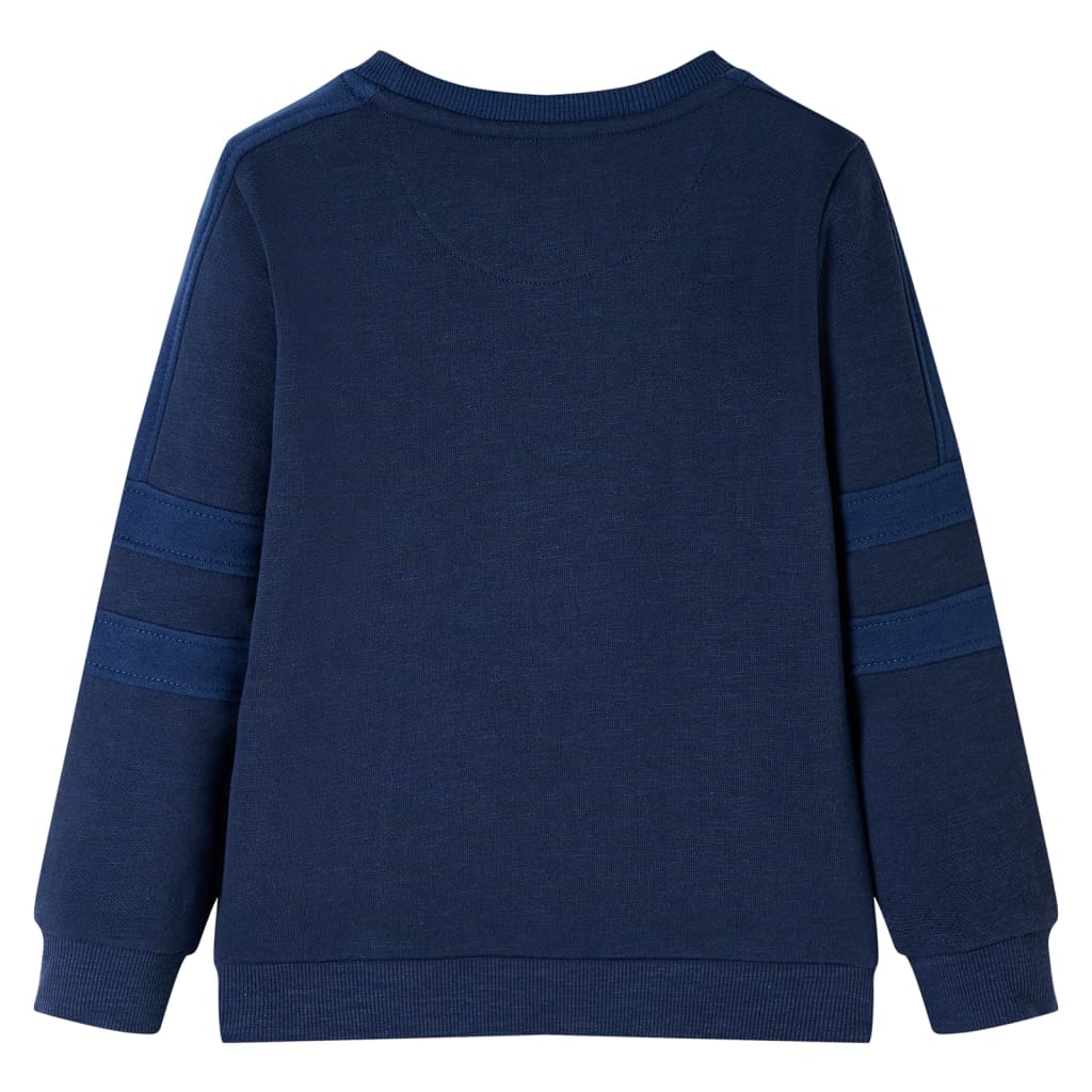 Kids' Sweatshirt Navy Melange 116