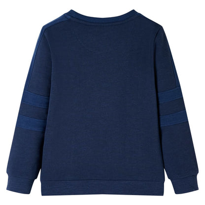 Kids' Sweatshirt Navy Melange 116