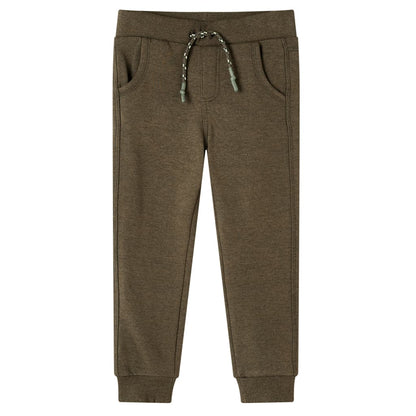 Kids' Sweatpants Khaki Melange 116