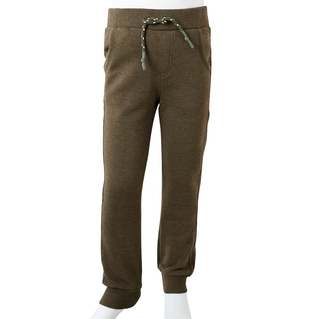 Kids' Sweatpants Khaki Melange 128