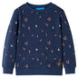 Kids' Sweatshirt Navy Melange 92