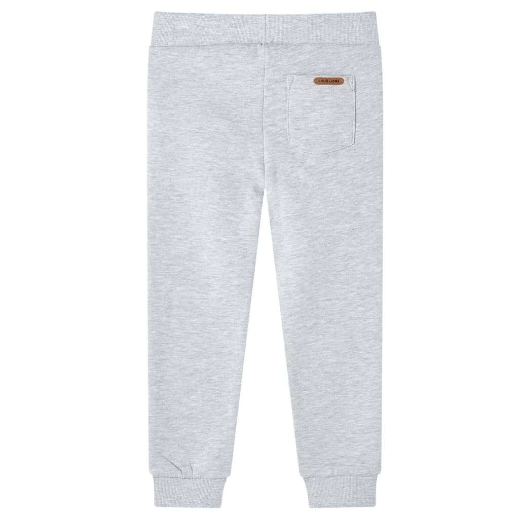 Kids' Sweatpants Grey Melange 116