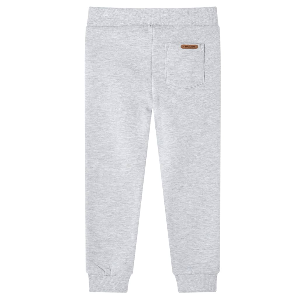 Kids' Sweatpants Grey Melange 128