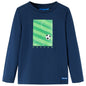 Kids' T-shirt with Long Sleeves Navy Blue 104