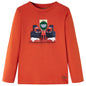 Kids' T-shirt with Long Sleeves Orange 92