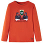 Kids' T-shirt with Long Sleeves Orange 104