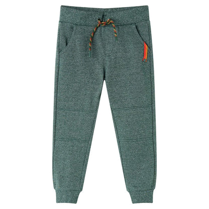 Kids' Sweatpants Dark Green 92