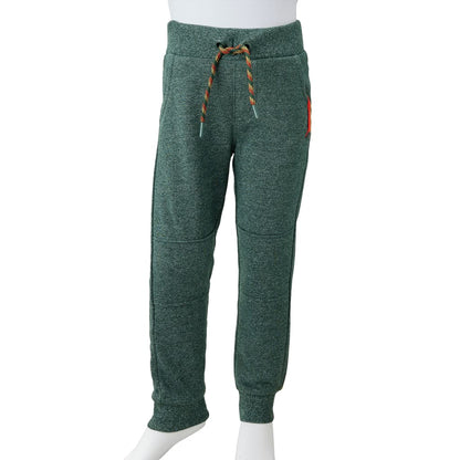 Kids' Sweatpants Dark Green 92