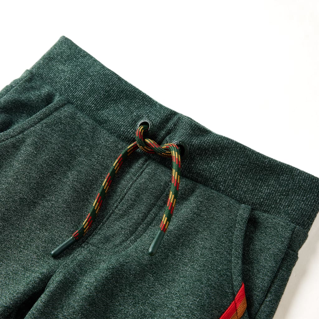 Kids' Sweatpants Dark Green 104