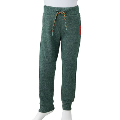 Kids' Sweatpants Dark Green 104