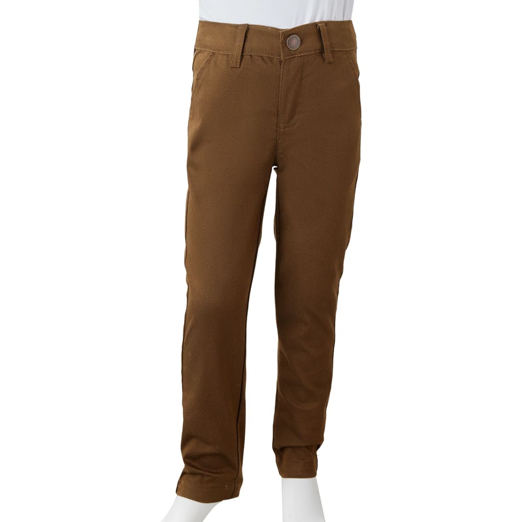 Kids' Pants Cognac 92