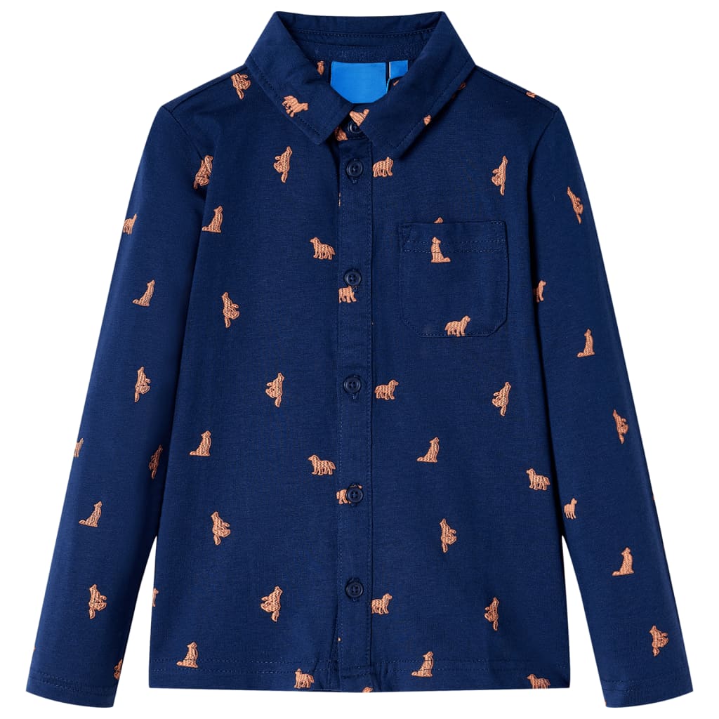 Kids' Shirt Navy 92