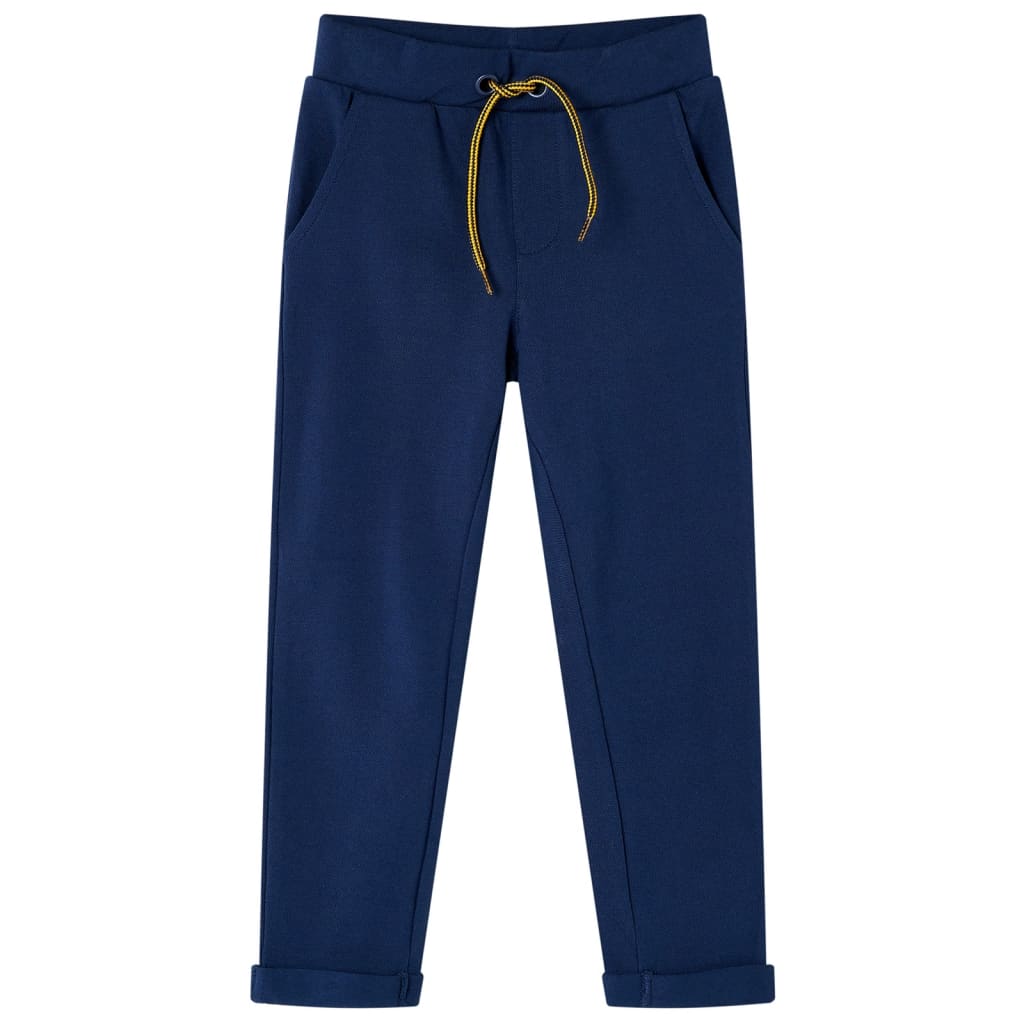 Kids' Pants with Drawstring Navy 128