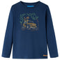 Kids' T-shirt with Long Sleeves Navy Blue 104