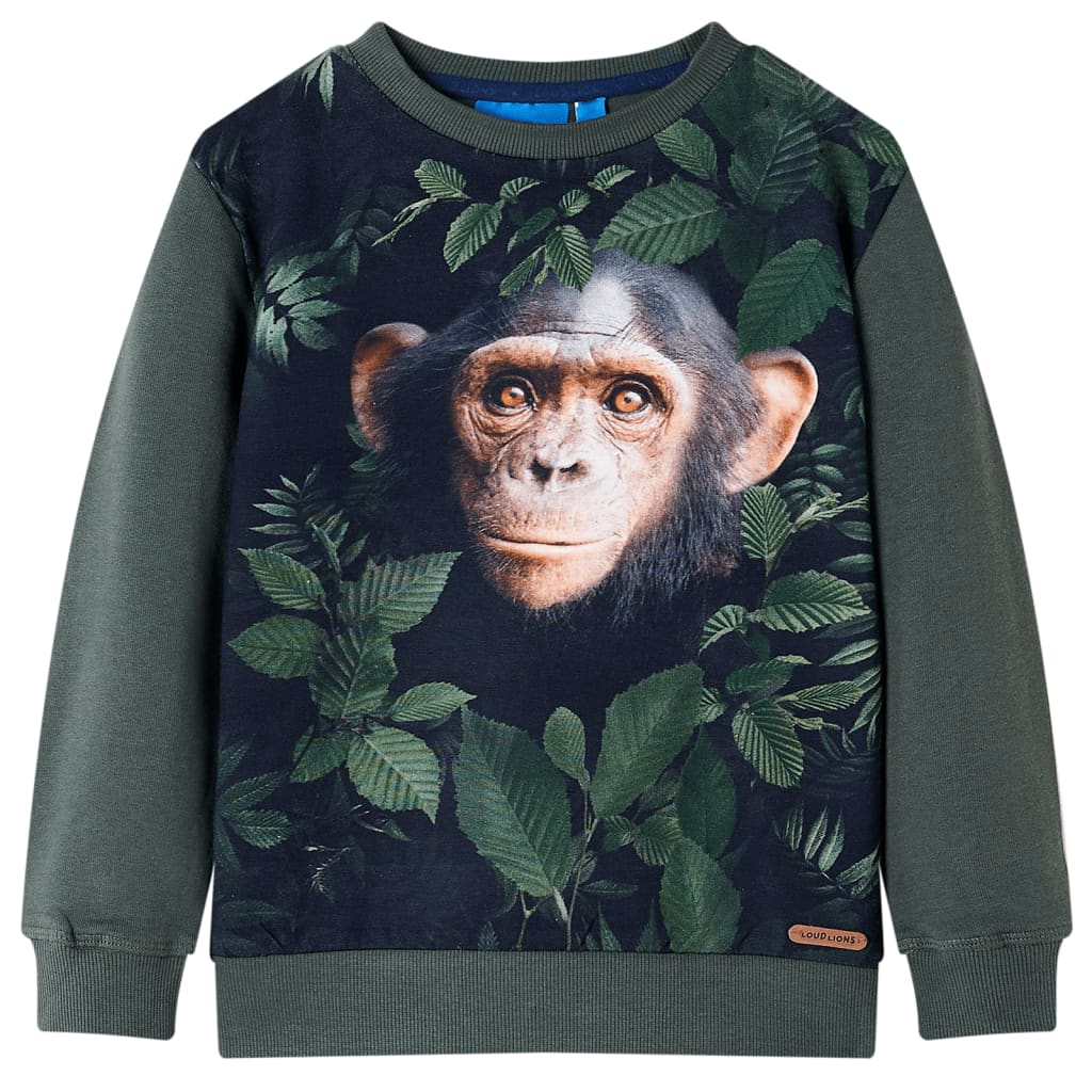 Kids' Sweatshirt Dark Khaki 140