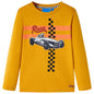 Kids' T-shirt with Long Sleeves Ochre 104