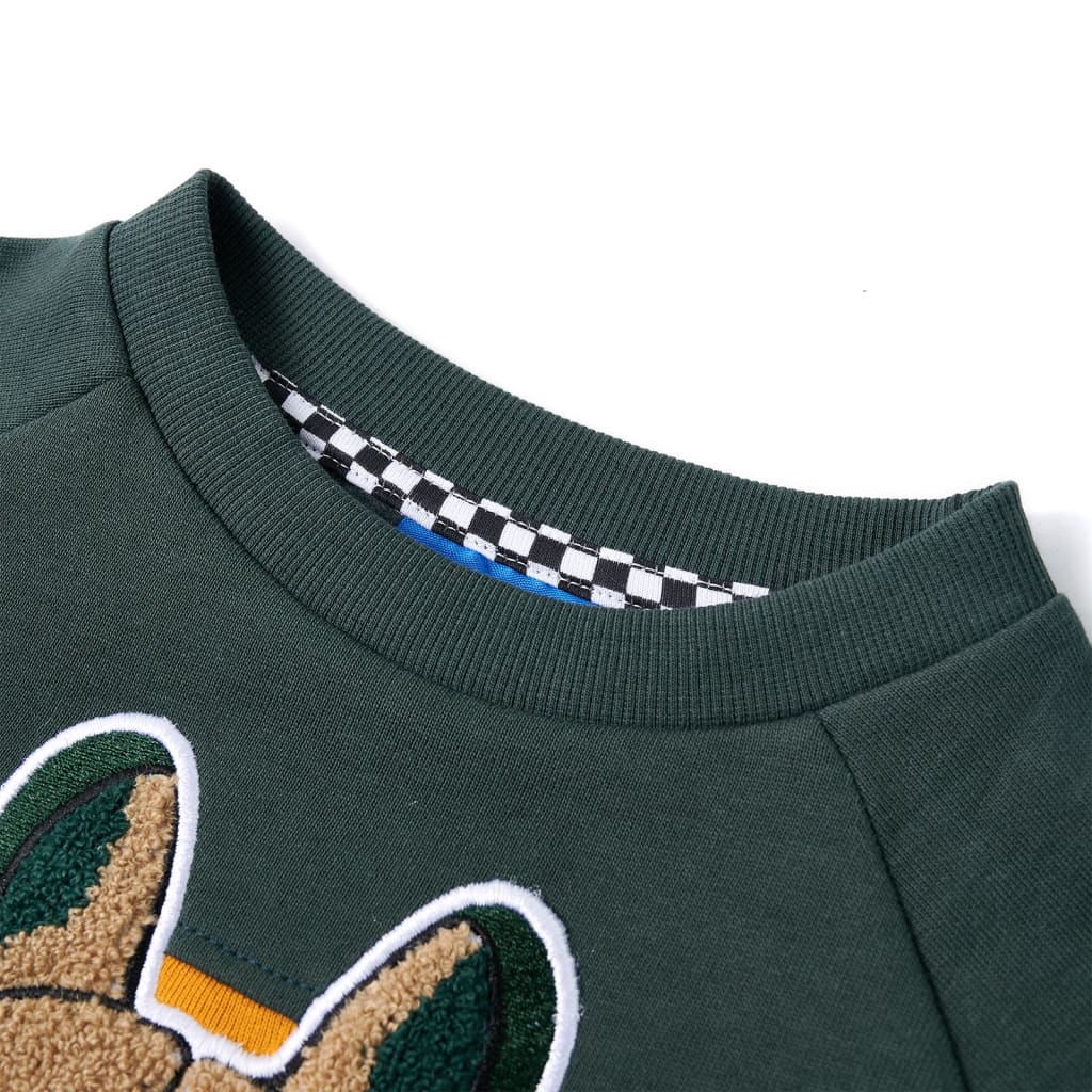 Kids' Sweatshirt Dark Green 92