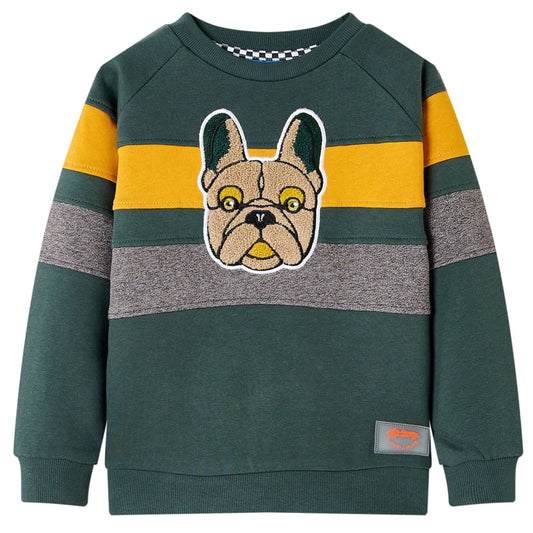 Kids' Sweatshirt Dark Green 104