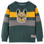 Kids' Sweatshirt Dark Green 128