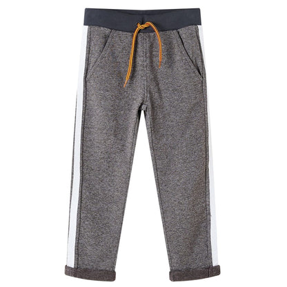 Kids' Sweatpants Dark Grey Melange 92