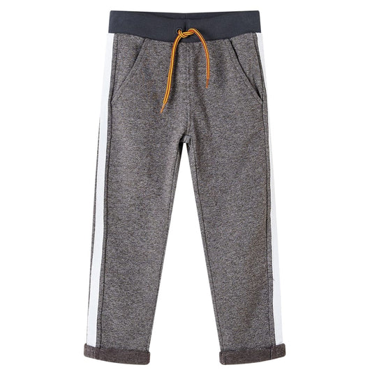 Kids' Sweatpants Dark Grey Melange 92