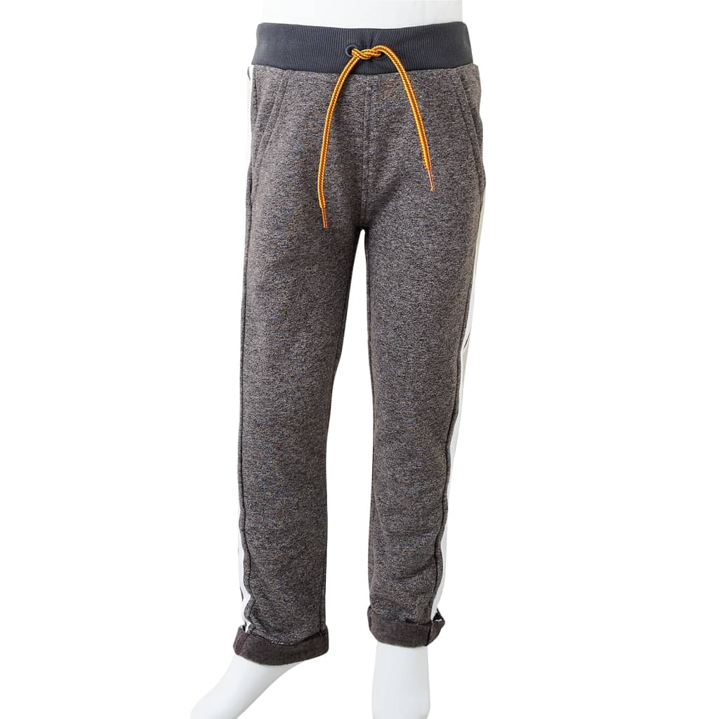 Kids' Sweatpants Dark Grey Melange 92