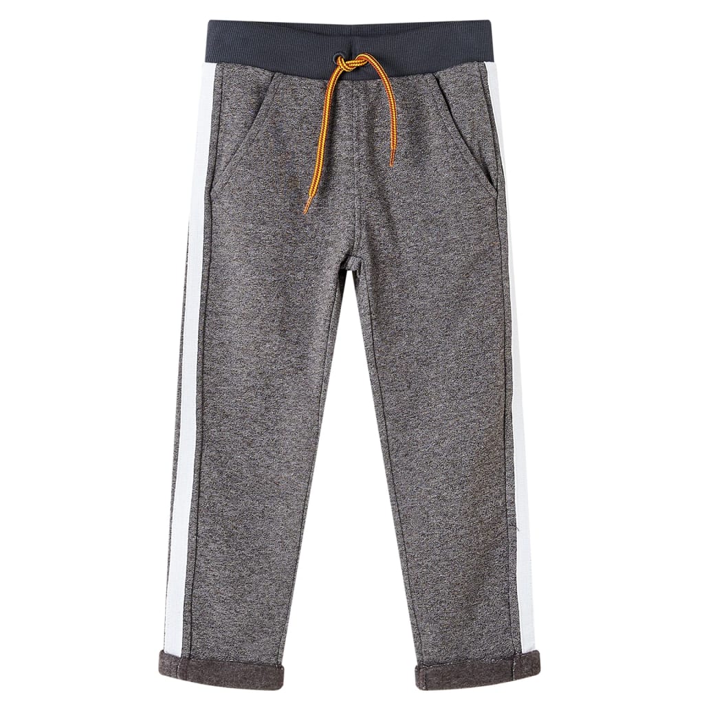 Kids' Sweatpants Dark Grey Melange 104