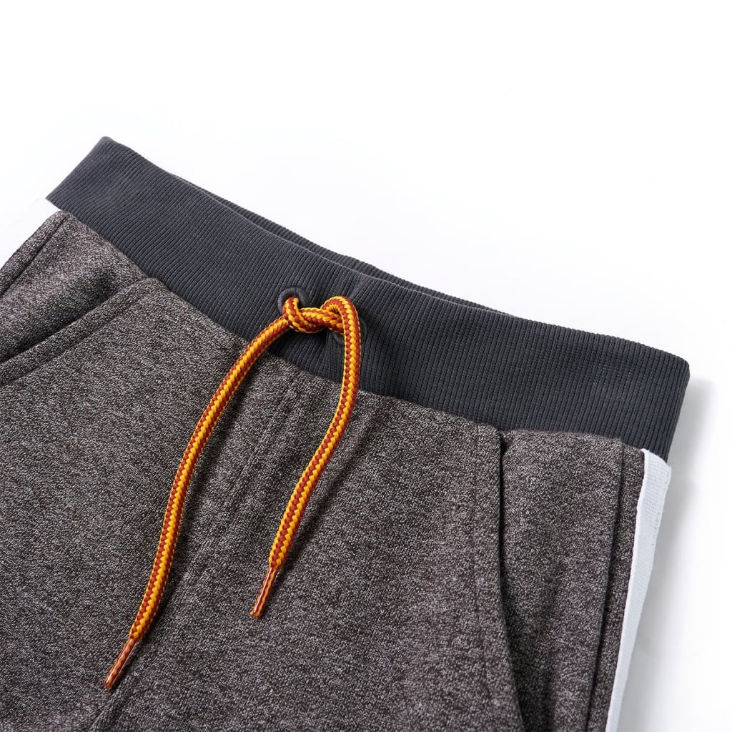 Kids' Sweatpants Dark Grey Melange 104