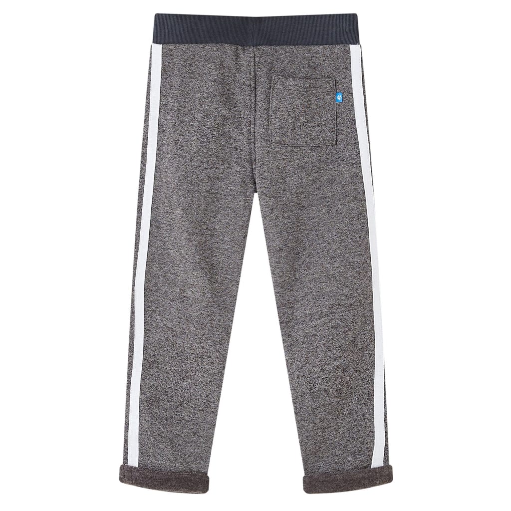 Kids' Sweatpants Dark Grey Melange 116